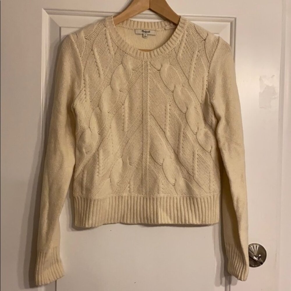 Madewell Cropped Wool Sweater